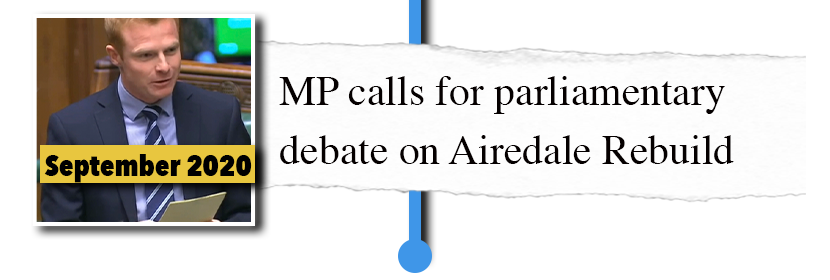 MP calls for Parliamentary debate on Airedale