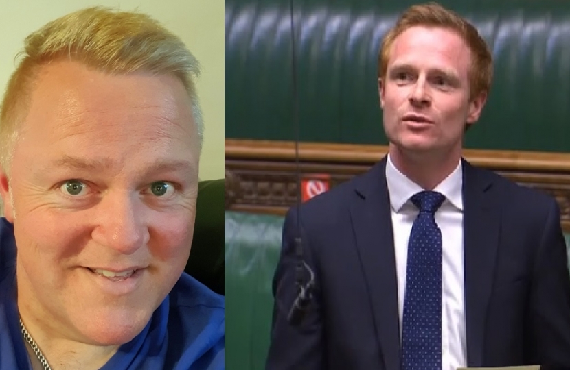 Andrew Dobson and Robbie Moore MP